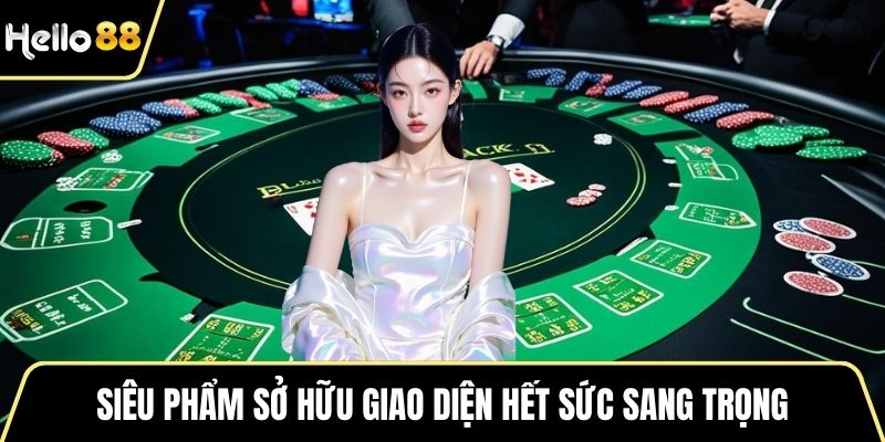Siêu phẩm sở hữu giao diện hết sức sang trọng